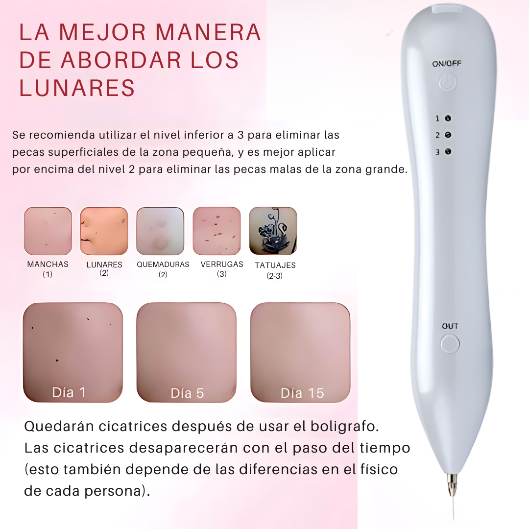 PLUMA LASER - CAUTERIZADOR PARA ELIMINACION DE VERRUGAS