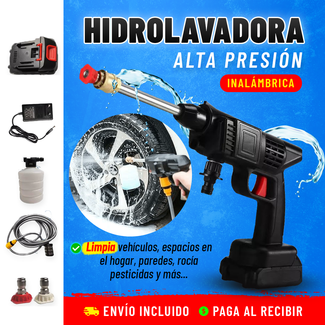 HIDROLAVADORA INLAMBRICA 1 BATERIA