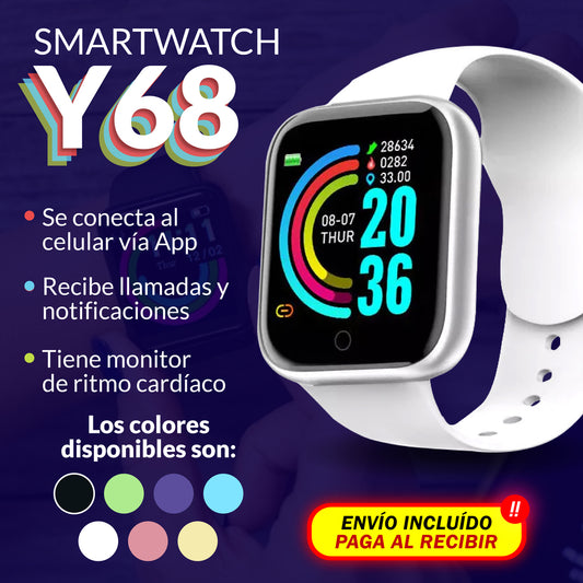 RELOJ SMARTWATCH Y68