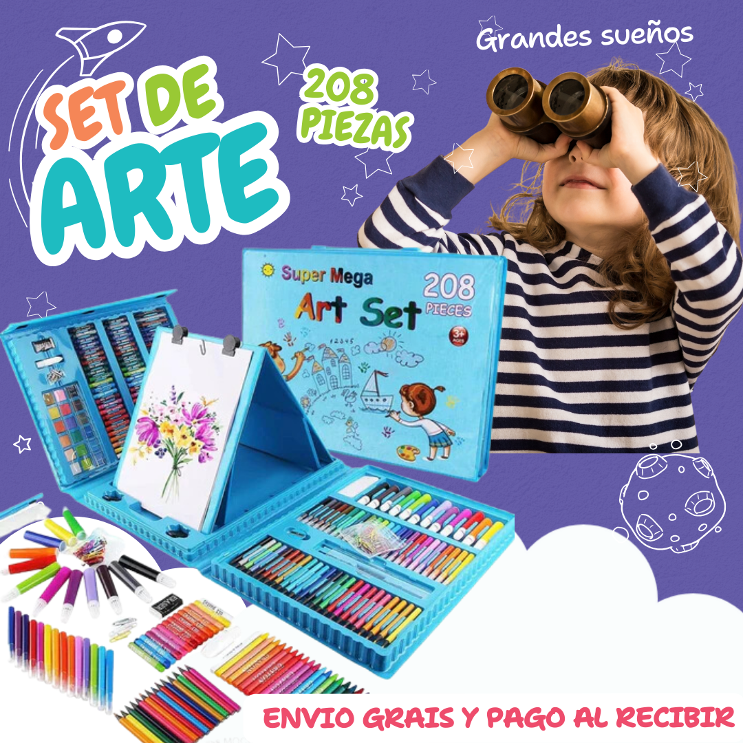 SET DE ARTE PARA NIÑOS